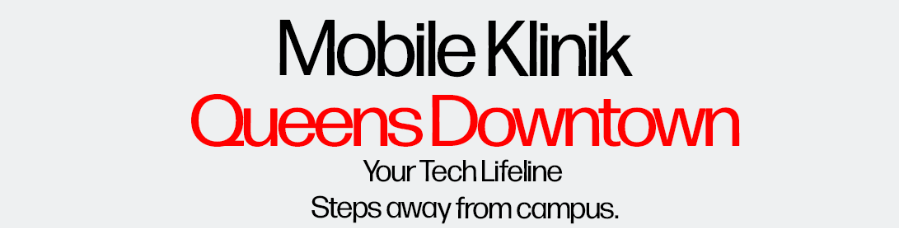 Mobile Klinik Queens Downtown header banner